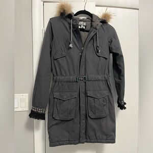 Ladies Amen Papa Stadium Jacket with Wording SZ S